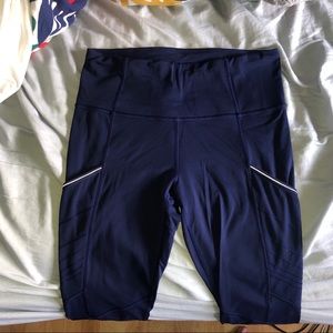 Navy blue lulu lemon leggings